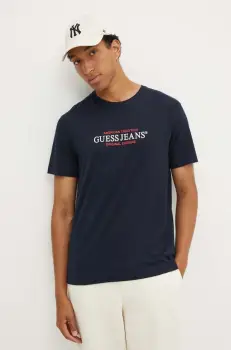 Guess Jeans tricou din bumbac imagine