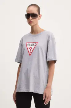 Guess Jeans tricou din bumbac imagine