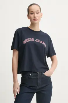 Guess Jeans tricou din bumbac imagine