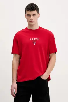 Guess Jeans tricou din bumbac imagine