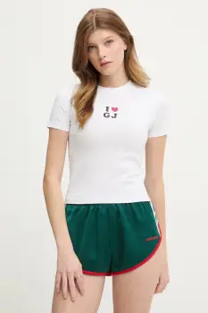 Guess Jeans tricou femeiesc cu bumbac imagine