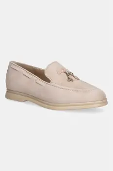 Guess loafers slip-on pentru femei din piele intoarsa ARYANAI imagine