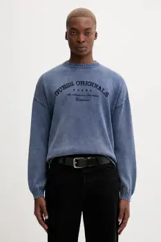 Guess Originals pulover de bumbac imagine