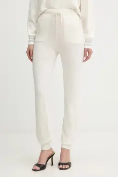 Guess pantaloni de trening cu casmir MAGGIE imagine