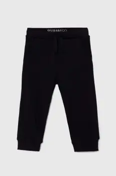 Guess pantaloni de trening din bumbac pentru copii imagine