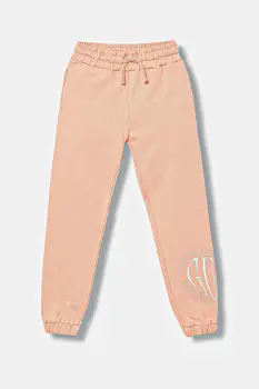 Guess pantaloni de trening din bumbac pentru copii imagine