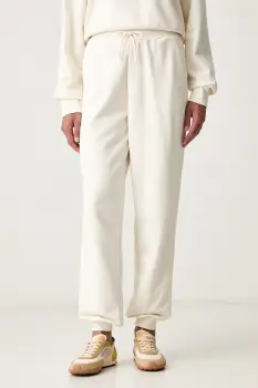 Guess pantaloni de trening pentru femei cu bumbac PHOEBE imagine