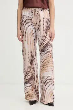 Guess pantaloni pentru femei, cu lyocell DALIA imagine