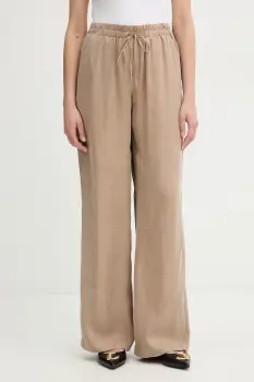 Guess pantaloni pentru femei, cu lyocell DALIA imagine