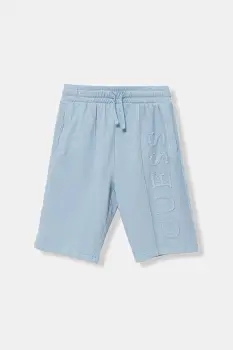 Guess pantaloni scurti de trening pentru copii, din bumbac imagine