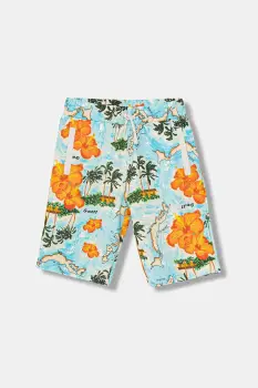 Guess pantaloni scurti de trening pentru copii, din bumbac imagine