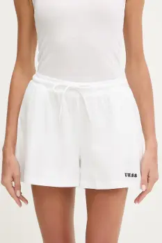 Guess pantaloni scurti de trening pentru femei, din bumbac GIADA imagine