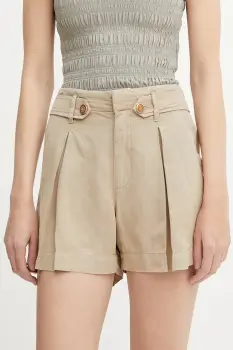 Guess pantaloni scurti din amestec de in SHAYE imagine