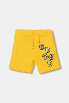 Guess pantaloni scurti din bumbac pentru copii imagine