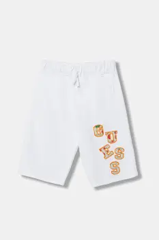 Guess pantaloni scurti din bumbac pentru copii imagine