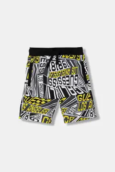 Guess pantaloni scurti din bumbac pentru copii imagine