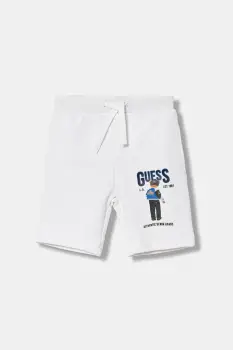 Guess pantaloni scurti din bumbac pentru copii imagine