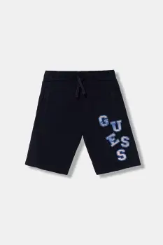 Guess pantaloni scurti din bumbac pentru copii imagine