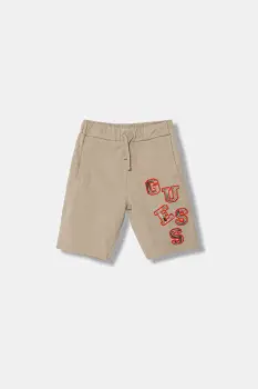 Guess pantaloni scurti din bumbac pentru copii imagine