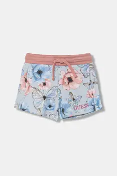 Guess pantaloni scurti din bumbac pentru copii imagine