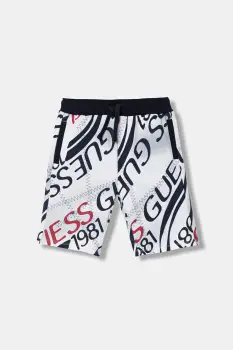 Guess pantaloni scurti din bumbac pentru copii imagine