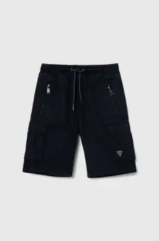 Guess pantaloni scurti din bumbac pentru copii imagine