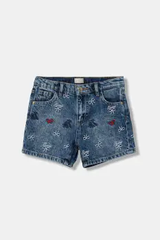 Guess pantaloni scurti din denim pentru copii imagine