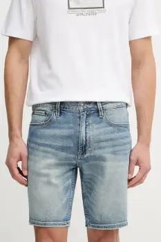 Guess pantaloni scurti pentru barbati, din denim WYATT imagine