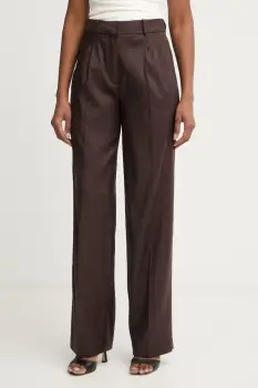 Guess pantaloni straight de dama cu in CARLA imagine