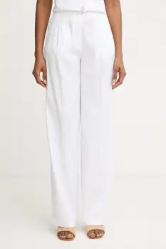 Guess pantaloni straight de dama cu in CARLA imagine