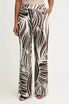 Guess pantaloni straight de dama din vascoza BASTIENNE imagine