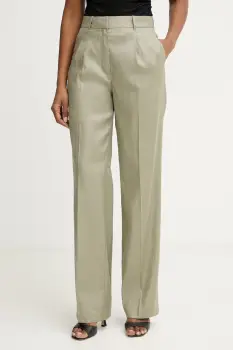 Guess pantaloni straight de femei din in CARLA imagine