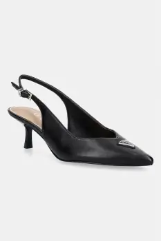 Guess pantofi cu toc stiletto din piele YANNICKE2 imagine