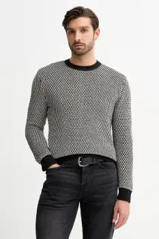 Guess pulover de bumbac JOSEPH imagine