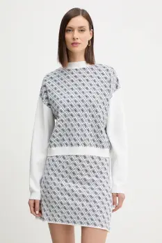 Guess pulover din amestec de lana AUBREY imagine