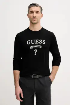 Guess pulover din amestec de matase HAMMOND imagine