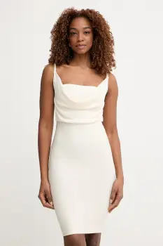 Guess rochie bodycon cu vascoza ARISA imagine