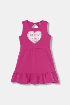 Guess rochie bumbac cu elastan imagine