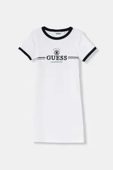 Guess Rochie cu amestec de bumbac imagine