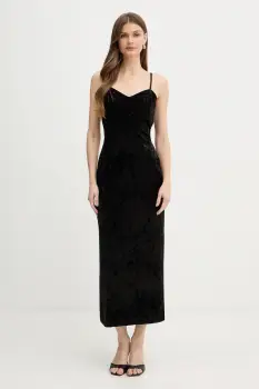 Guess rochie de catifea imagine