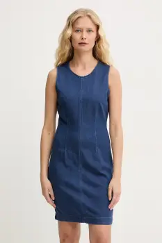 Guess rochie de vara din denim DAHLIA imagine