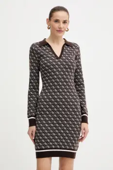 Guess rochie din amestec de lana AUBREY imagine