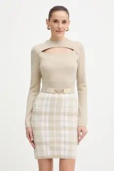 Guess rochie din amestec de lana CORALINE imagine