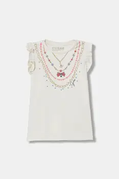 Guess rochie din bumbac pentru copii imagine