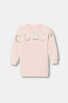 Guess rochie din bumbac pentru copii imagine