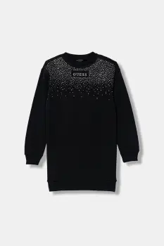 Guess rochie din bumbac pentru copii imagine