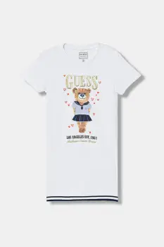 Guess rochie din bumbac pentru copii imagine