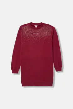 Guess rochie din bumbac pentru copii imagine