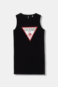Guess rochie din bumbac pentru copii imagine