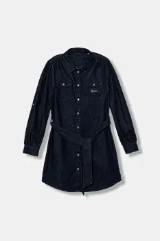 Guess rochie din denim pentru copii imagine